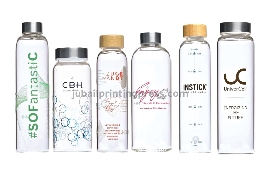 glass bottle with printing suppliers in makkah